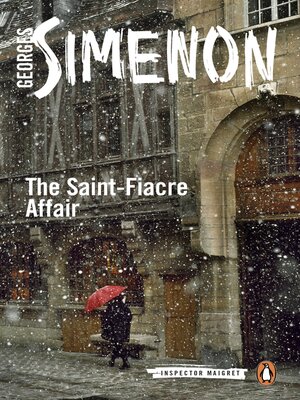 cover image of The Saint-Fiacre Affair